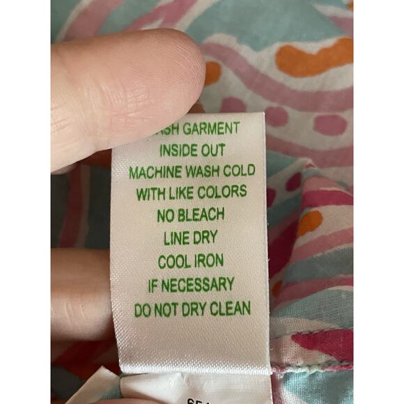 Lilly Pulitzer Shirt Womens Captiva Tunic Top XS Jellies Be Jammin Coastal - Picture 7 of 9